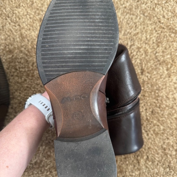 Aldo leather riding boots - Picture 5 of 6